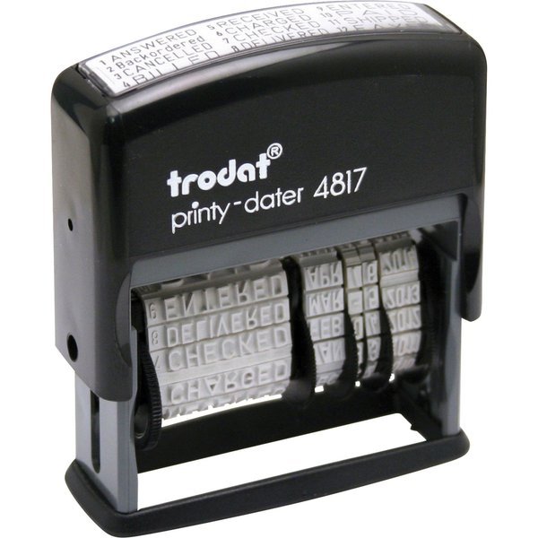 Trodat 12-Message Business Stamp TDTE4817